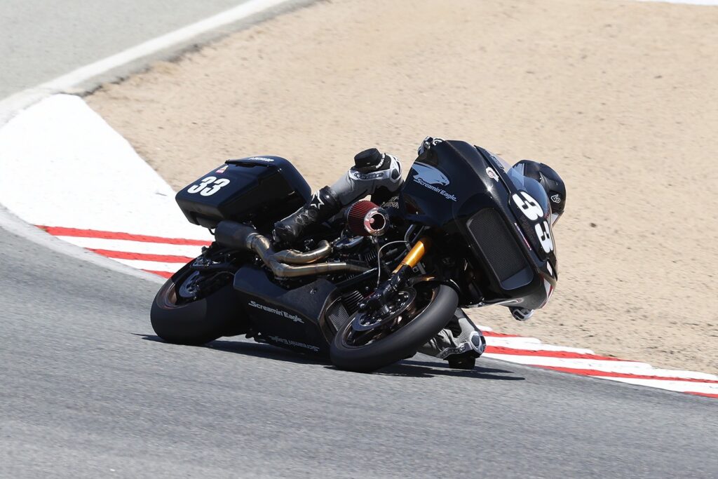 Kyle Wyman Wins the King of the Baggers Championship for Harley