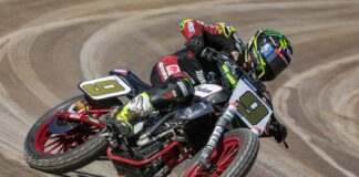 Indian Motorcycle Racing Wins Short Track Doubleheader