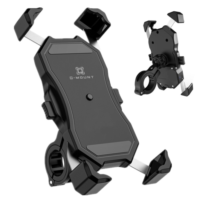 QMount Pro Charging Phone Mount Gear Review Rider Magazine