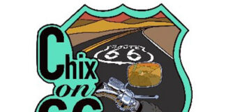Chix on 66 Motorcycle Cannonball/Cross Country Chase