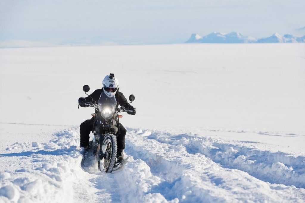 Royal Enfield Himalayans Reach the South Pole