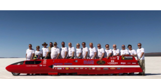 Valerie Thompson BUB 7 Streamliner team