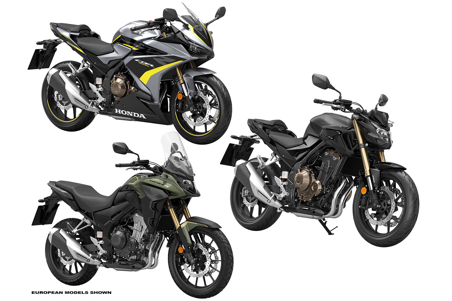 Honda releases CB500 2022 range pricing - CB500X, CBR50