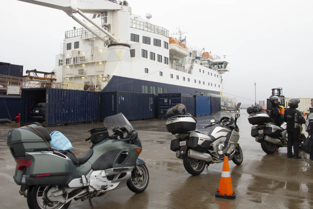 Motorcycle supply ship