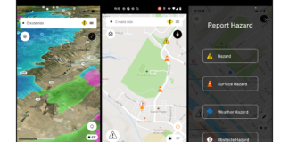 REVER hazard-reporting app