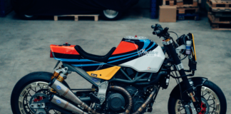 Custom FTR AMA Indian Martini