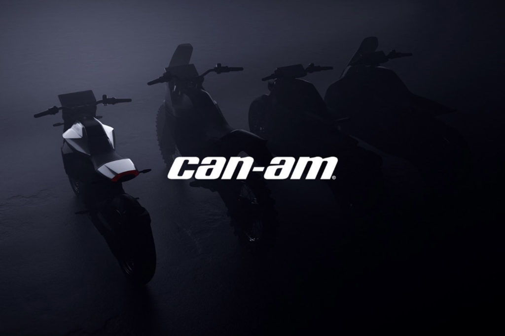 Can-Am lancia motociclette completamente elettriche
