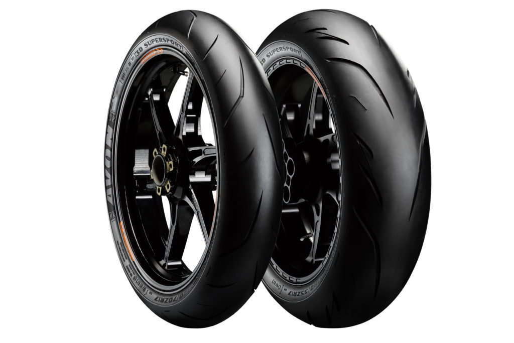 Avon Tyres' 3D Supersport tire