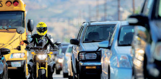 Lane filtering lane splitting