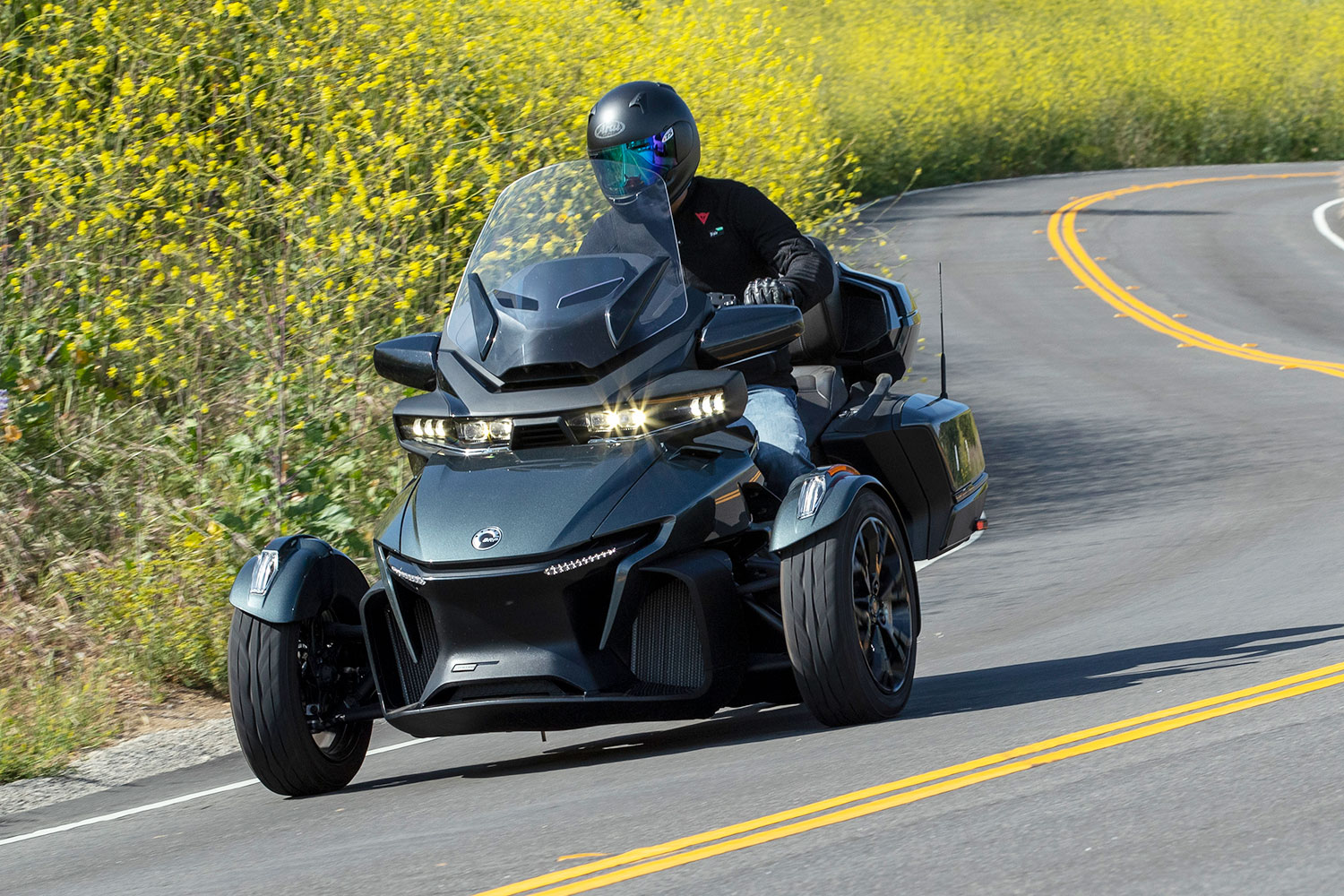 2022 Can Am Spyder RT Limited Road Test Review Rider Magazine