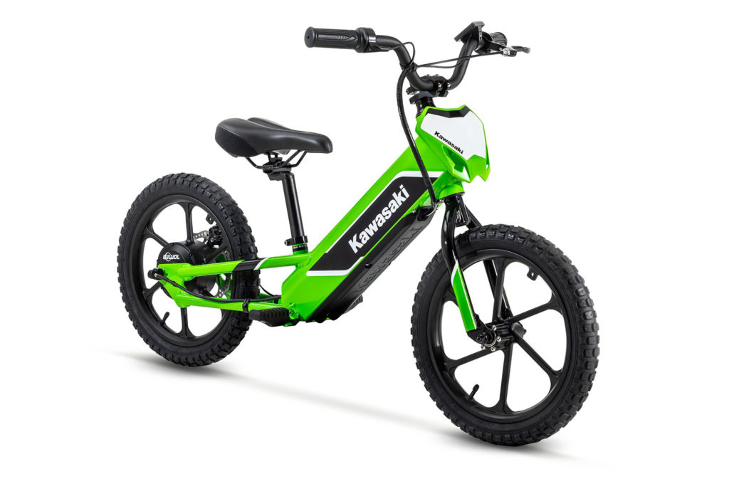 Bicicleta de equilíbrio elétrica 2023 Kawasaki Elektrode