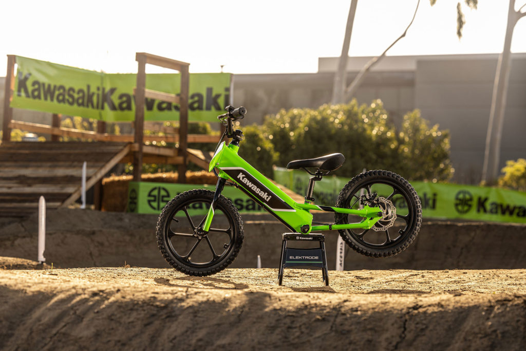 2023 Kawasaki Elektrode electric balance bike