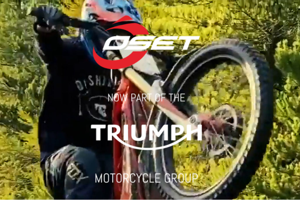 Triumph, Elektrikli Üretici OSET Bikes’i Satın Aldı