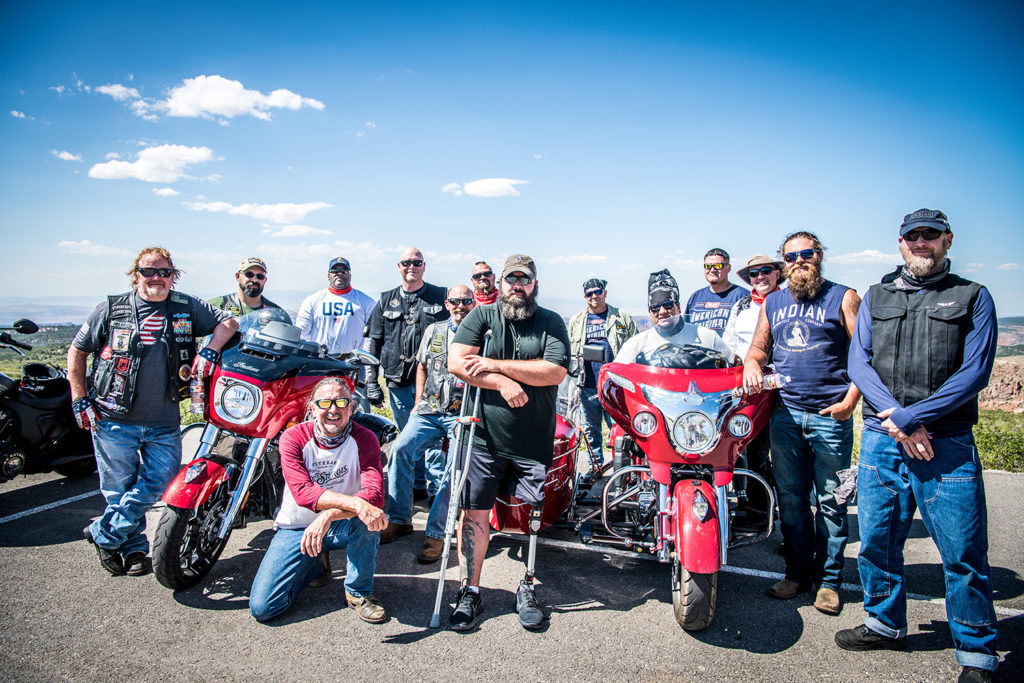 Indian Motorcycle Veterans Charity Ride