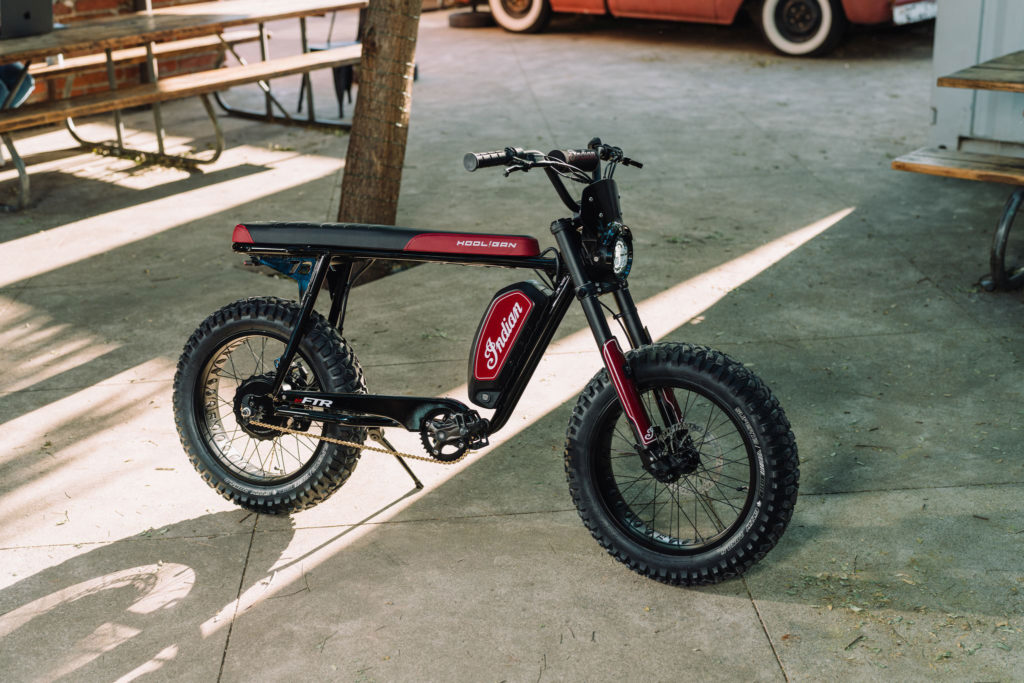 eFTR Hooligan 1.2 Electric Bicycle from Indian Motorcycle and SUPER73