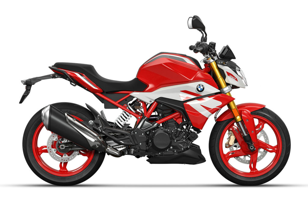 2023 BMW G 310 R in Passion Racing Red