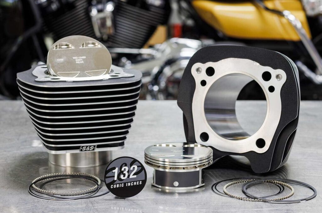 S&S Cycle 129- and 132-inch Big Bore Kits