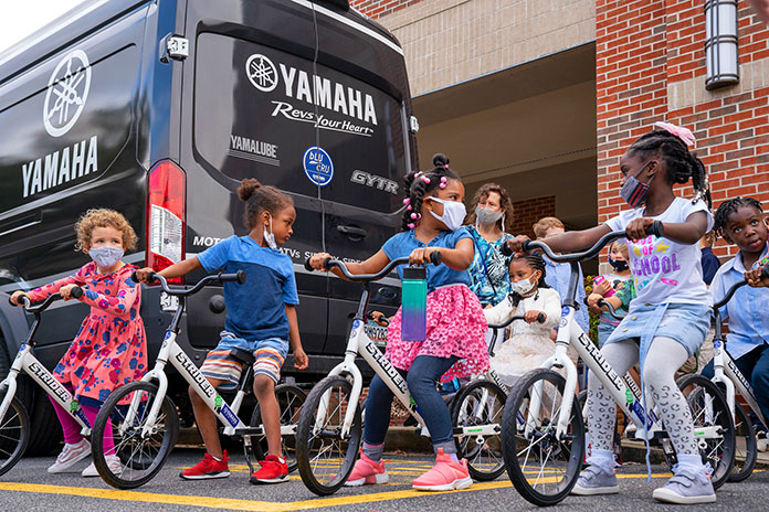 Yamaha premia novos subsídios para iniciativas ao ar livre
