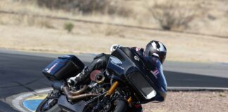 Test Riding KOTB H-D Factory Racer Kyle Wyman's Screaming' Eagle Road Glide
