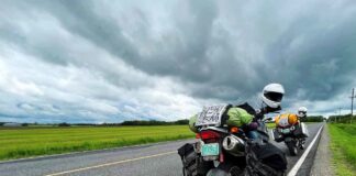 Postcards from the Road C. Jane Taylor Caught in a Storm