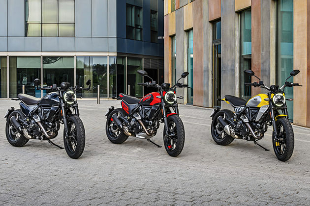 ducati scrambler range