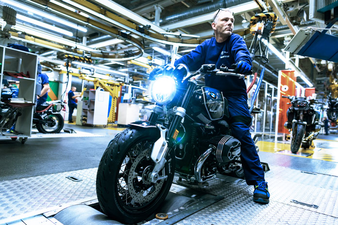 2023 BMW R nineT 100 Years in BMW Motorrad Berlin Production Plant