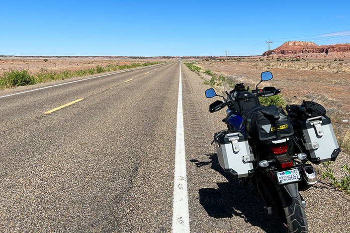Cross-Country Motorcycle Trip Thad Wolff New Mexico