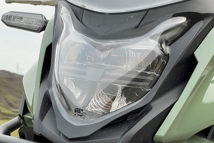 Proteção de farol de policarbonato National Cycle Extreme Adventure XAG 2022 Honda CB500X