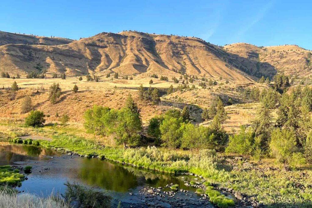 Postcards from the Road 13 C. Jane Taylor John Day Recreation Area