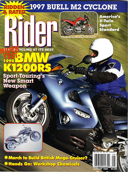 Rider Août 1997 Melissa Holbrook Pierson Le véhicule parfait