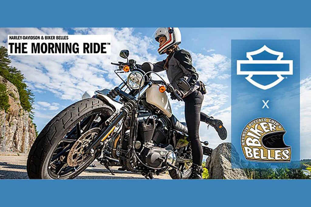 Sturgis Buffalo Chip Biker Belles and Harley-Davidson The Morning Ride Daytona Bike Week