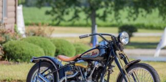 Mecum Auction 2023 Jim's Forever Collection 1972 Harley-Davidson Knucklehead Custom Chopper