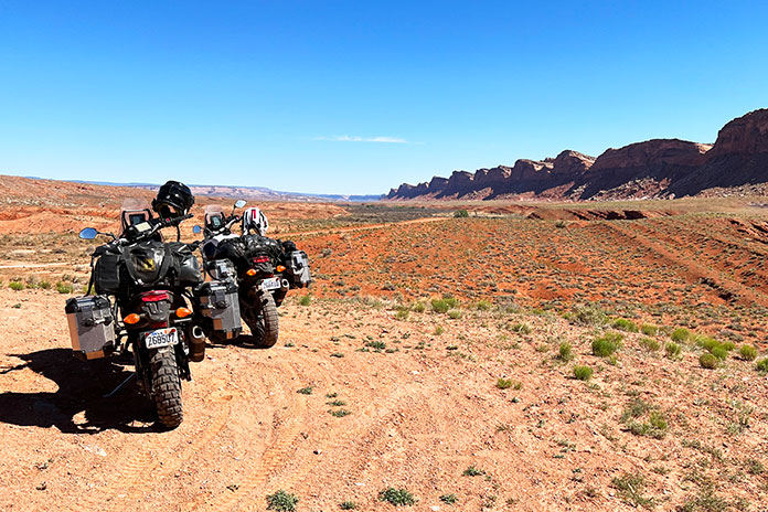 Backcountry Discovery Routes BDR Utah Arizona Yamaha Ténéré 700