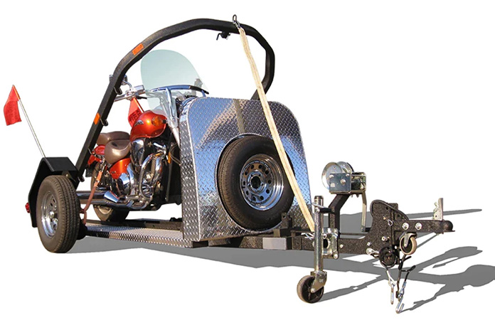 New Gear: Baxley SBX09 Fold Up Motorcycle Trailer | Rider Magazine