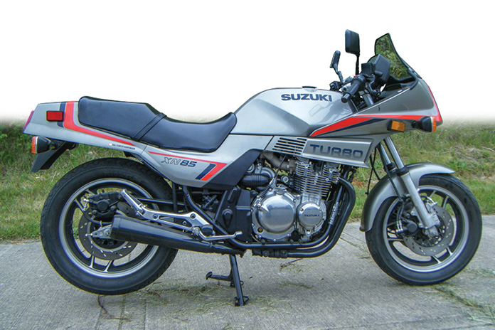 Supercharged and Turbocharged Motorcycles 1983 Suzuki XN85