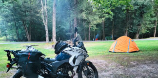 West Virginia Motorcycle trip Babcock State Park