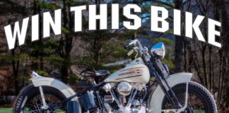 Wheels Through Time Museum Raffle 1937 Harley-Davidson Knucklehead Bobber