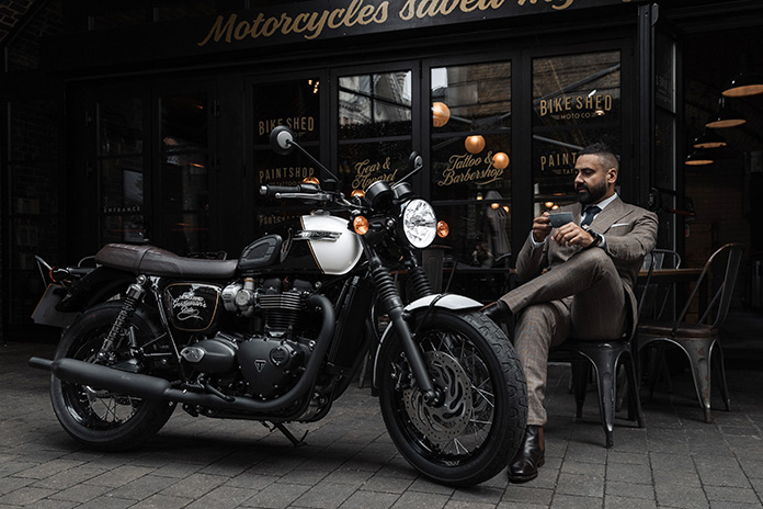 Triumph revela edição limitada da Bonneville T120 Black Distinguished Gentleman’s Ride 2024