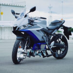 Prototype Yamaha Stability Assist System Focuses on Starting and Low Speeds AMSAS Yamaha Stability Assist System