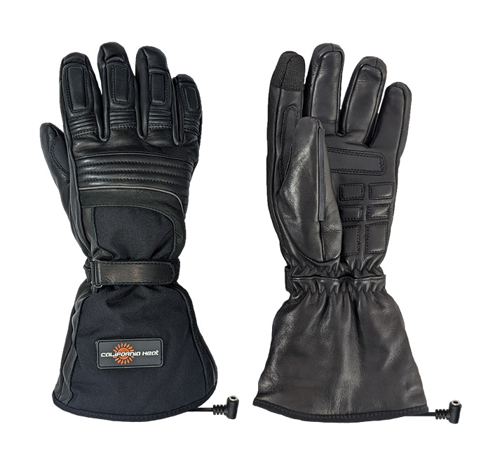 California Heat heated motorcycle gear 12V gauntlet gloves