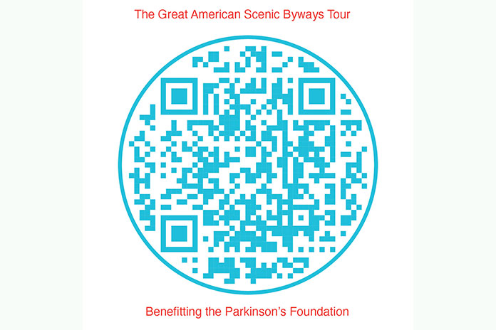 Steven Goode Great American Scenic Byway Tour beneficiando a Fundação de Parkinson
