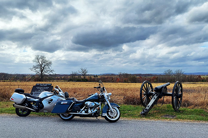 Appalachians Motorcycle Ride Gettysburg