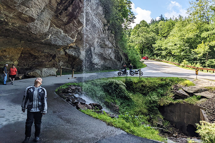 Blue Ridge Parkway Bridal Veil Falls