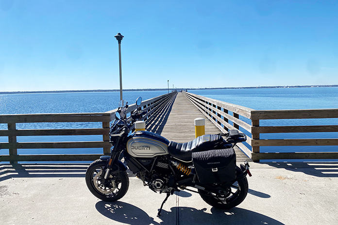 Florida Motorcycle Ride State Road 13 St. Johns River Shands Pier