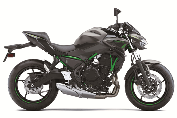 Melhores motocicletas Kawasaki Z650 para pilotos menores
