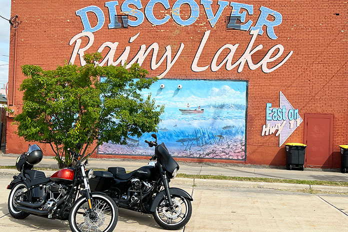 Northern Minnesota Motorcycle Ride Rainy Lake International Falls