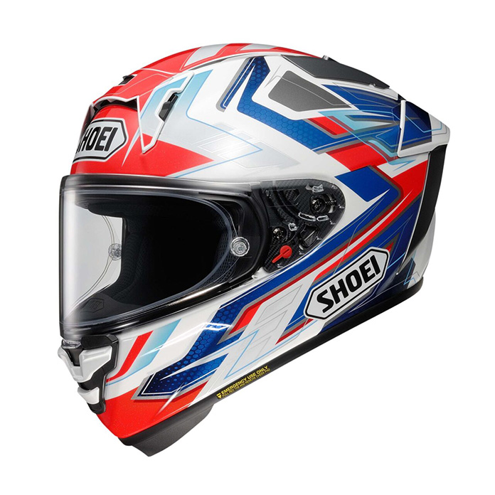 Shoei X-Fifteen racing helmet Escalate TC-10