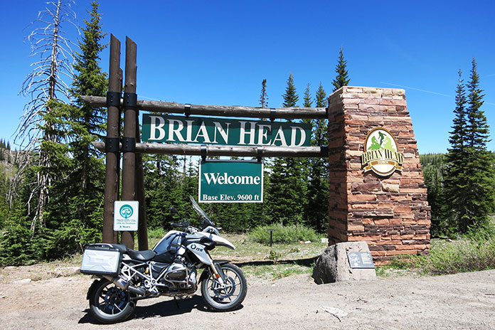 Southern Utah motorcycle ride Brian Head