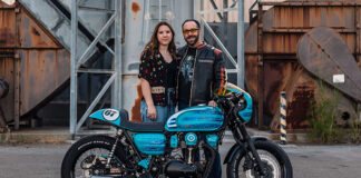 Kawasaki W800 Cafe Motorcycle Saves Lives
