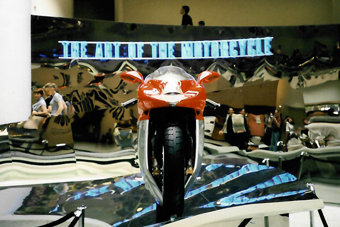 MV Agusta F4 Motociklo Guggenheim menas